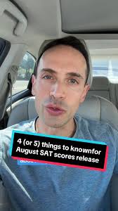 August SAT Scores Release: What You Need to Know