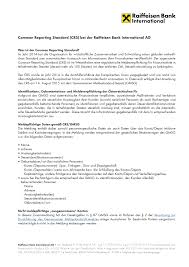 Raiffeisen bank international ag was founded in 1886 and is headquartered in vienna, austria. Https Www Rbinternational Com Resources Rbi Raiffeisen Bank International Who We Are Compliance Information Common 20reporting 20standard 20 Crs Pdf