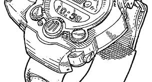Ben 10 coloring pages are based on the popular animated series about a boy with unusual abilities. Ben 10 Watch Coloring Pages Coloring And Drawing