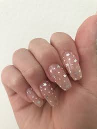 Gorgeous Star Nail Design Star Nail Designs Cute Acrylic Nails Holographic Nails