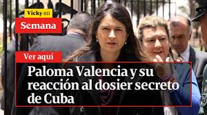Por mala ortografía en trino de cabal, fecode seguirá defendiendo la la congresista, junto a paloma valencia, pide que los padres tengan opción de matricular a sus hijos en. Download Paloma Valencia Y Su Reaccion Al Dosier Secreto De Cuba Vicky En Semana Mp3 Free Mp3 Download