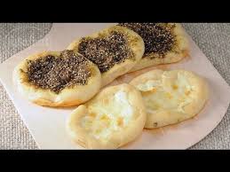 مناقيش بالزعتر وبالجبنة تسلم الأيادي 3 فتافيت Lebanese Recipes Food Recipes