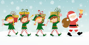 Ho Ho How Santa S Workshop Manages Christmas Santa's coat art print by amanda elwell.