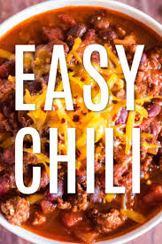 The Best Easy Chili Recipe Flavorful Homemade Ground Beef Chili Ready In 30 Minutes In 2020 Chili Recipe Easy Beef Chili Easy Ground Beef Chili Recipes