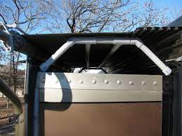Great Idea To Keep Water From Pooling On The Slide Out Awnings Diy Awning Diy Slides Remodeled Campers