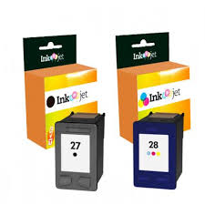 Works with all printers that use the hp c8727ae (27) black ink cartridge. Compatible Pack Hp 27 Negro Hp 28 Tricolor Cartuchos De Tinta Consumibles De Impresora Hp Hp Officejet Hp Officejet 4105