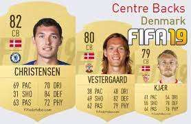 Andreas cornelius (dänemark) trifft per kopf aus der strafraummitte, unten links. Fifa 19 Denmark Best Centre Backs Cb Ratings