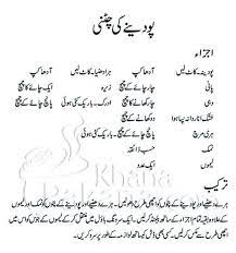 Podiny Ki Chatni Cooking Recipes In Urdu Pakora Recipes Ramadan Recipes
