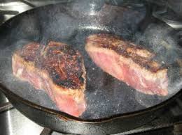 About 1 1/2 minutes in the second side, melt butter into your pan. How To Cook A Perfect Steak Pan Seared Sear Roasted Or Grilled
