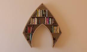 Superhero Themed Bookshelf Designs For Any Bookworm This simple modern diy bookshelf looks great finished or unfinished for that scandinavian style.