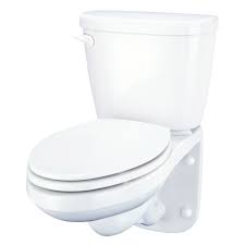 Somebody uploads a picture on twitter. Gerber 20 021 Maxwell Two Piece Wall Hung Elongated Toilet Back Outlet 4 Vertical Rough In 1 28 Gpf Compact
