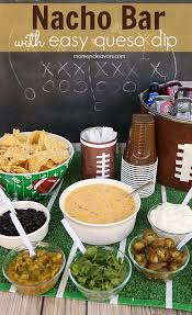This Is A Sponsored Post Written By Me On Behalf Of Ro Tel Velveeta For Izea All Opinions Are 100 Mine You Football Party Foods Nacho Bar Bowl Party Food