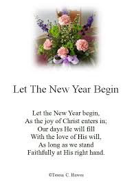 New Year Inspirational Poems Happy New Year Because Of Christ Inspirational Poetry Inspirational Poems Happy New Year Happy