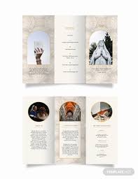 If you are planning to hold your wedding in a catholic church, you will need to prepare your mass booklet (wedding liturgy) for the priest to celebrate your marriage. 17 Catholic Brochures Word Psd Format Download Free Premium Templates