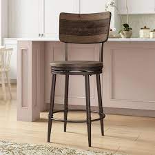 Shop items you love at overstock, with free shipping on everything* and easy returns. Gracie Oaks Putney 26 Swivel Bar Stool Reviews Wayfair Counter Stools Bar Stools Swivel Bar Stools