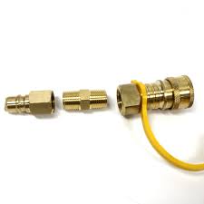 Gas boxes also help maintain the professional look of any natural gas or propane valve in either residential or commercial installations, eliminating those unsightly and often in the way valves that stick up from the floor or out. Propane Natural Gas Quick Connect Adapter Kit 3 8 Male Pipe To 3 8 Female Kit Econosuperstore