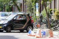 Inklimmer betrapt tijdens controle vrachtwagen. Reni Van Maren