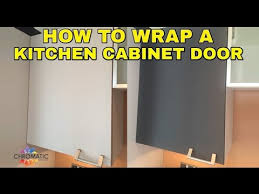 How To Wrap A Kitchen Cabinet Door Diy Vinyl Wrapping Tutorial For Kitchens Furniture Youtube In 2020 Diy Cabinet Doors Diy Vinyl Wrapping Vinyl Wrap Kitchen
