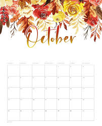 Pin On October 2020 Calendars