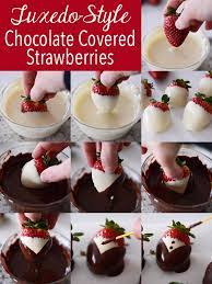 Tuxedo Chocolate Covered Strawberries Recipe Chocolate Covered Strawberry Recipe Chocolate Covered Strawberries Chocolate Strawberries