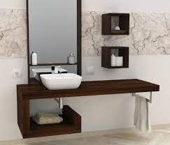 Mensole Per Bagno Mensole Lavabo In Legno Massello Su Misura Profondita Da 40 A 60 Cm Spess Mobili Per Il Bagno Idee Bagno Piccolo Arredamento Piccolo Bagno