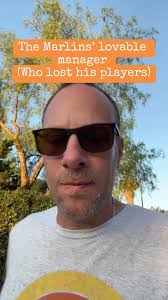 The Marlins’ lovable manager (Who lost his players) #marlins #mlb  #writersstrike #writersoftiktok #johnboles