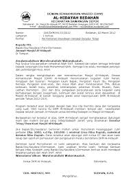 Surat undangan adalah surat yang banyak digunakan oleh instansi maupun keperluan lain. Contoh Surat Edaran Qurban Masjid Contoh Surat