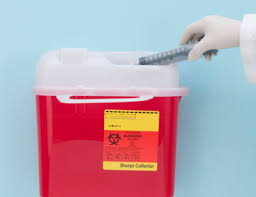 Put your sharps in a sturdy, plastic container. Sharps Disposal Containers In Health Care Facilities Fda