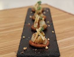 Rajgira Puri Aloo Sabzi Canapes Vegetarian Recipe Khaanakhazana By Master Chef Sanjeev Kapoor Canapes Recipes Recipes How To Cook Shrimp