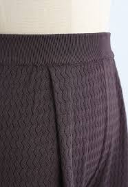 See more ideas about knit pants, knitting, knitting inspiration. Wavy Textured Knit Pants In Brown Retro Indie And Unique Fashion