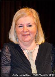 Aunty Gail Wallace is an Elder from the Yuin nation. She is a proud woman,  Grandmother, Mother, Aunty, Sister and dear friend to many. Aunty Gail has  fought for truth telling and