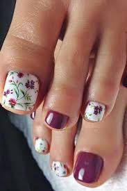 Get inspiration from the coolest nail art around for nail art designs to do on yourself using nail polish, nail. 15 Toe Nail Designs To Keep Up With Trends 2019 Toenails Flower Toe Nails Summer Toe Nails Pretty Toe Nails