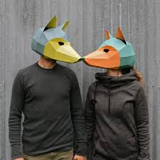 The low number of surfaces and fold lines makes for a fantastic first time full mask build and we now have a new version easy make fox mask free to craftclub members template and step by step instructions. Wintercroft Made By You