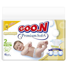 goon premium bebek bezi eko paket 2 beden 4 8 kg 34 lu n11 com bebek bezi bebek urunler