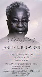 In Loving Memory of Janice Browner