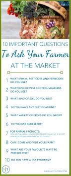 10 Important Questions To Ask Your Farmer At The Market
