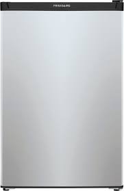 This model offers 3.1 cu. Frigidaire 4 5 Cu Ft Mini Fridge With Top Freezer Silver Ffpe4533um Best Buy