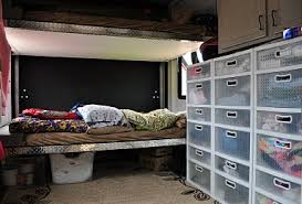 Pin By Karen Regan On Travel Trailer Upgrades And Organization Toy Hauler Cargo Trailer Camper Camper Organization