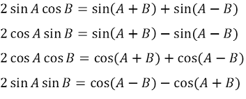 So, sin 2a is sin a cos a + cos a sin a. Products Sums Linear Combinations And Applications Trigonometry Socratic