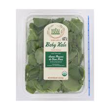 In some cultures, mom just chews a. Organic Baby Kale 5 Oz Whole Foods Market Whole Foods Market