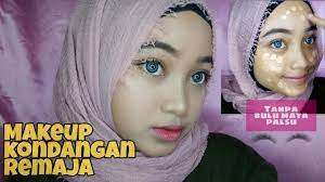 Gaya makeup natural dinilai lebih menonjolkan kecantikan alami dan tidak membutuhkan banyak produk. Make Up Natural Kondangan Remaja Youtube