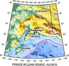 Image result for Prince William sound earthquakes