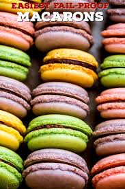 Easiest Fail Proof Macarons Recipe With Step By Step Photos Recipe Macaron Recipe Easy Macaroons Recipe Macarons Recipe Easy