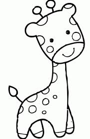 Giraffe Coloring Pages Giraffe Coloring Pages Easy Animal Drawings Animal Coloring Pages