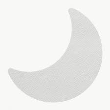 Gray Paper Crescent Moon Shaped Sticker Design Element Free Image By Rawpixel Com Sasi Sticker Design Moon Shapes Free Design Resources