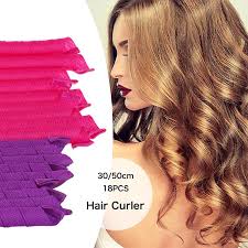 Get info of suppliers, manufacturers, exporters, traders of hair curlers for buying in india. Sgm Medium Size Set Of 18 Pieces Magic Spiral Hair Curler Rollers Styling Kit With Styling Hook 9 Pieces 30 Cm 9 Pieces 50cm Length Buy Online In India At Desertcart In Productid 64800435