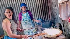 Music video for cant get my love (radio) ft queste production performed by shanti queen. Crab And Dumpling With Chula Aunty Shanty The Chulha Queen From Siparia Deepa Yankarran Vlog 1 Nghenhachay Net