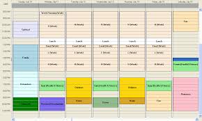 66 Logical Daily Time Chart