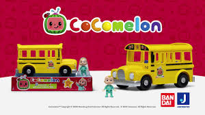 Cocomelon Musical Yellow School Bus With Jj Figure Smyths Toys Youtube