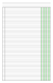 Ledger template created in excel for extra practice, guided instruction on whiteboard, etc. Columnar Paper With Two Columns On Ledger Sized Paper In Portrait Orientation Free Download